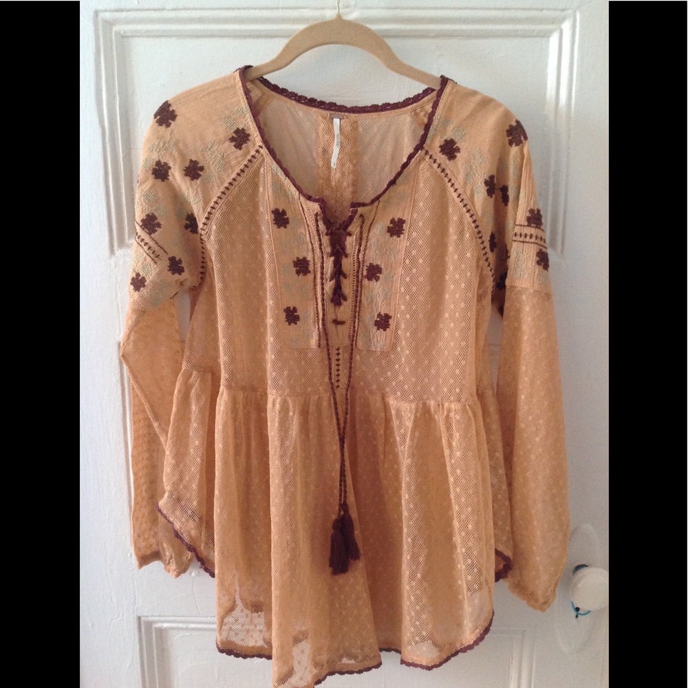 Free People boho top